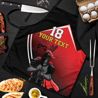 Custom Trinidad and Tobago Cricket Knight Riders Apron Go Champion - Wonder Print Shop