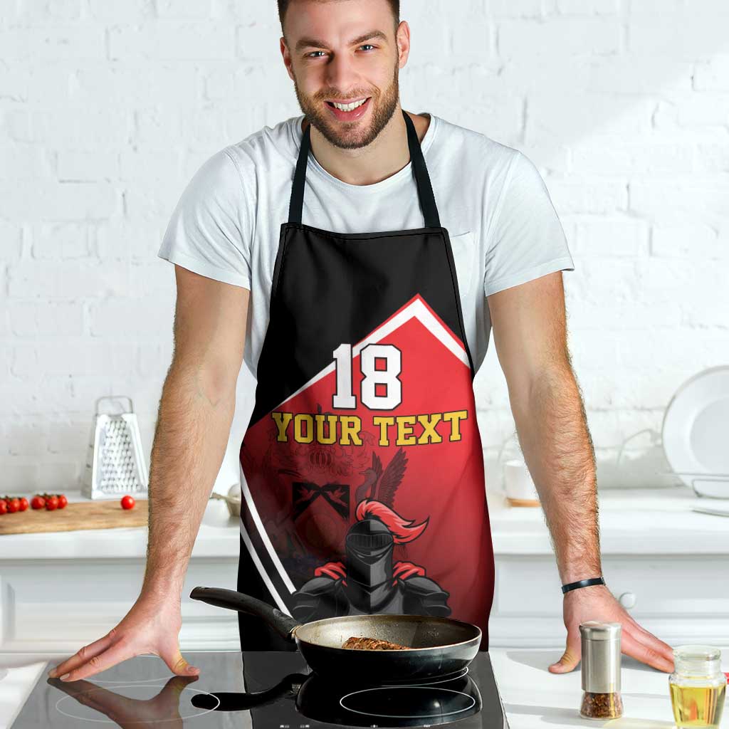 Custom Trinidad and Tobago Cricket Knight Riders Apron Go Champion - Wonder Print Shop