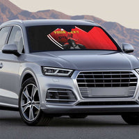 Custom Trinidad and Tobago Cricket Knight Riders Auto Sun Shade Go Champion - Wonder Print Shop