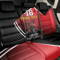 Custom Trinidad and Tobago Cricket Knight Riders Back Car Seat Cover Go Champion - Wonder Print Shop