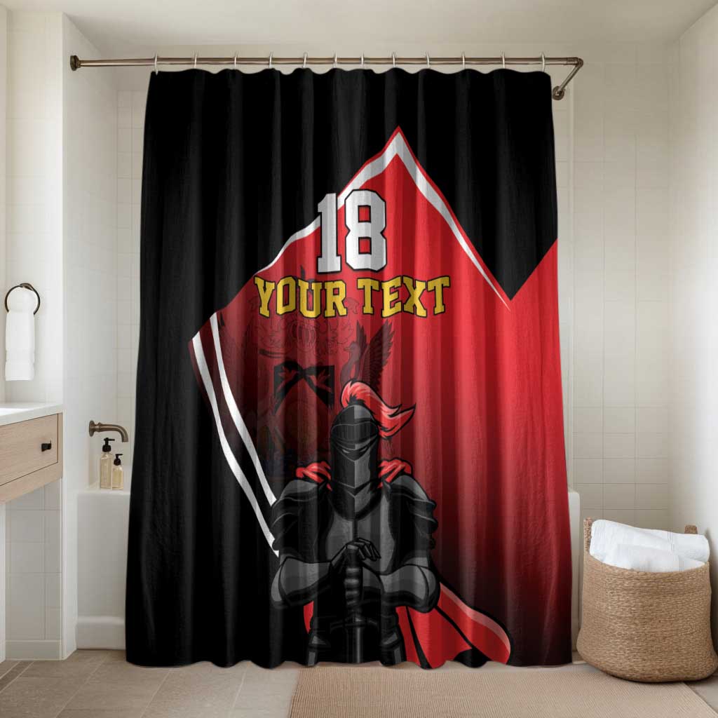 Custom Trinidad and Tobago Cricket Knight Riders Bathroom Set Go Champion - Wonder Print Shop