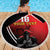 Custom Trinidad and Tobago Cricket Knight Riders Beach Blanket Go Champion - Wonder Print Shop