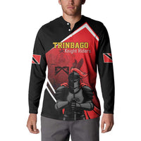 Custom Trinidad and Tobago Cricket Knight Riders Button Sweatshirt Go Champion - Wonder Print Shop