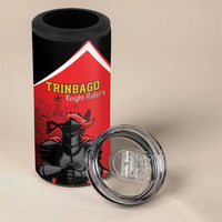 Custom Trinidad and Tobago Cricket Knight Riders 4 in 1 Can Cooler Tumbler Go Champion - Wonder Print Shop