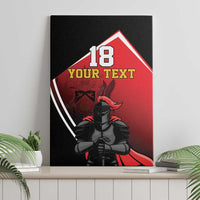 Custom Trinidad and Tobago Cricket Knight Riders Canvas Wall Art Go Champion - Wonder Print Shop