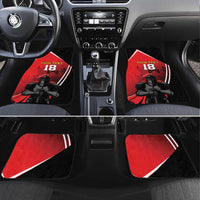 Custom Trinidad and Tobago Cricket Knight Riders Car Mats Go Champion - Wonder Print Shop