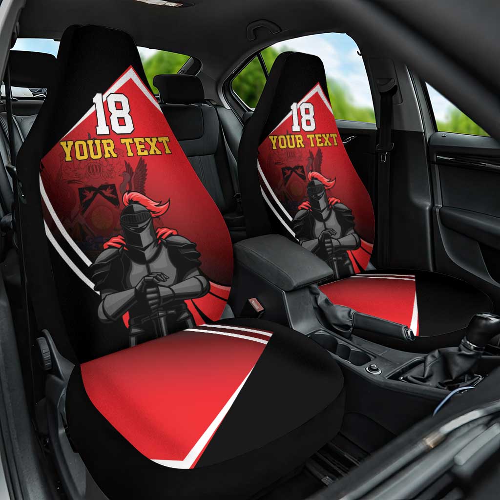 Custom Trinidad and Tobago Cricket Knight Riders Car Seat Cover Go Champion - Wonder Print Shop