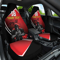Custom Trinidad and Tobago Cricket Knight Riders Car Seat Cover Go Champion - Wonder Print Shop