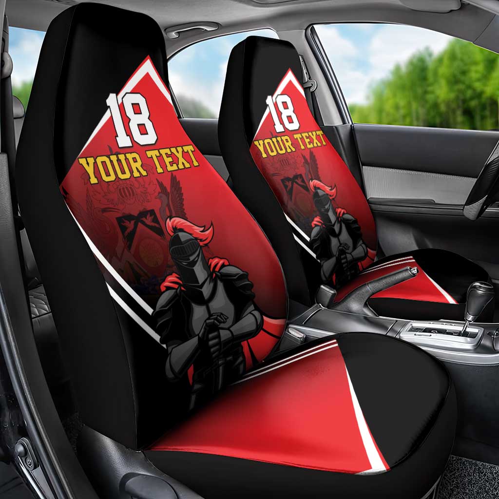 Custom Trinidad and Tobago Cricket Knight Riders Car Seat Cover Go Champion - Wonder Print Shop