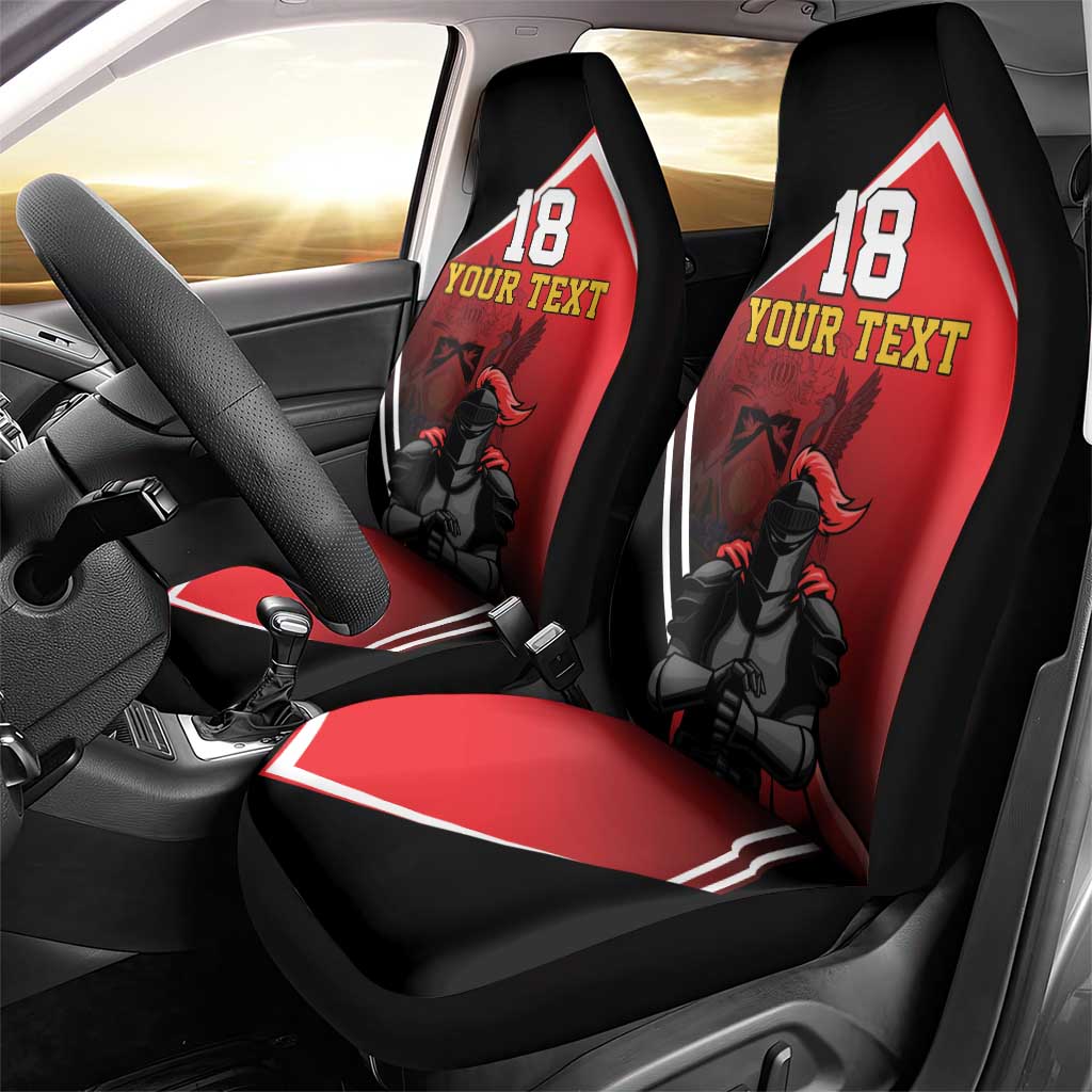 Custom Trinidad and Tobago Cricket Knight Riders Car Seat Cover Go Champion - Wonder Print Shop