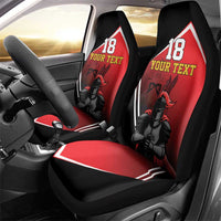 Custom Trinidad and Tobago Cricket Knight Riders Car Seat Cover Go Champion - Wonder Print Shop