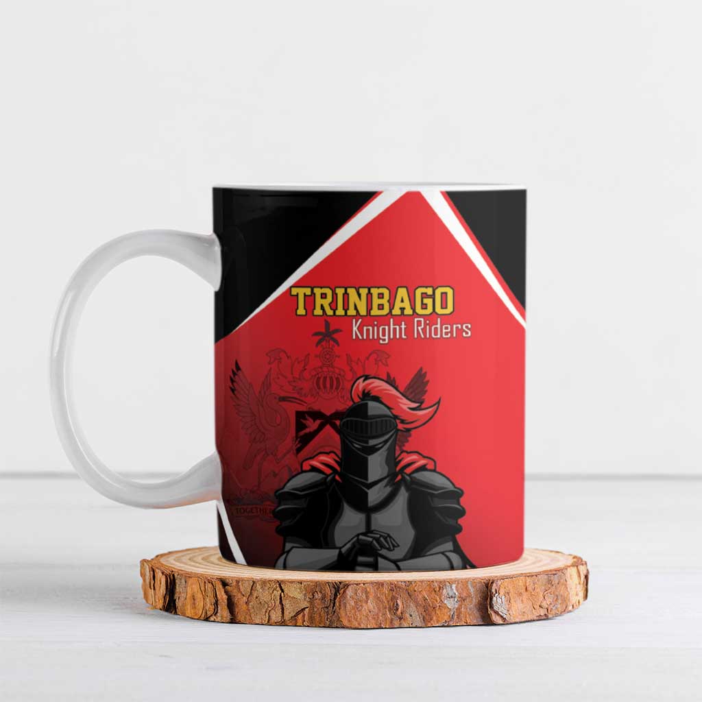 Custom Trinidad and Tobago Cricket Knight Riders Ceramic Mug Go Champion - Wonder Print Shop