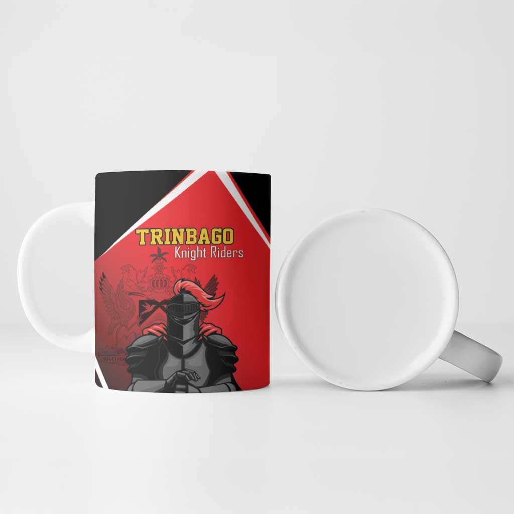 Custom Trinidad and Tobago Cricket Knight Riders Ceramic Mug Go Champion - Wonder Print Shop