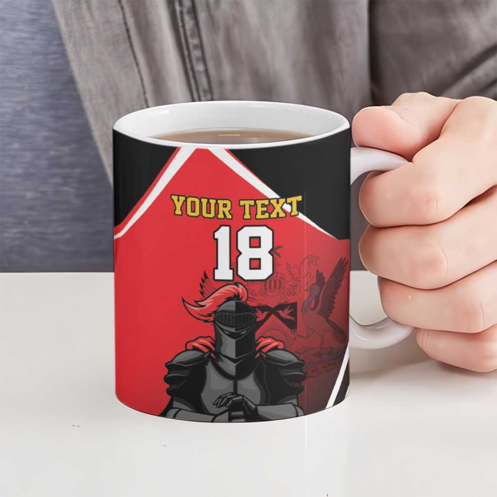 Custom Trinidad and Tobago Cricket Knight Riders Ceramic Mug Go Champion - Wonder Print Shop