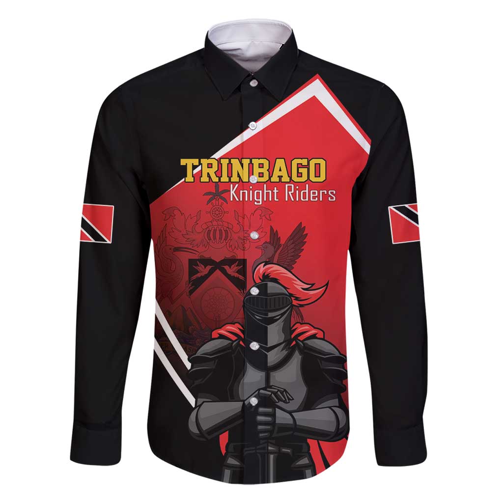 Custom Trinidad and Tobago Cricket Knight Riders Family Matching Summer Maxi Dress and Hawaiian Shirt Go Champion - Wonder Print Shop