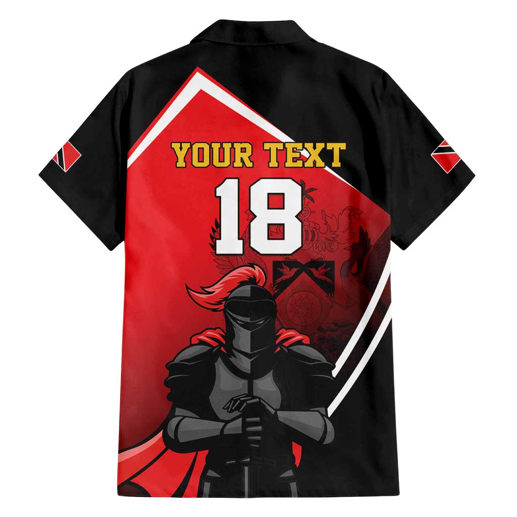 Custom Trinidad and Tobago Cricket Knight Riders Family Matching Tank Maxi Dress and Hawaiian Shirt Go Champion - Wonder Print Shop