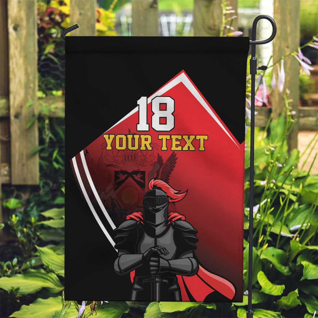 Custom Trinidad and Tobago Cricket Knight Riders Garden Flag Go Champion - Wonder Print Shop