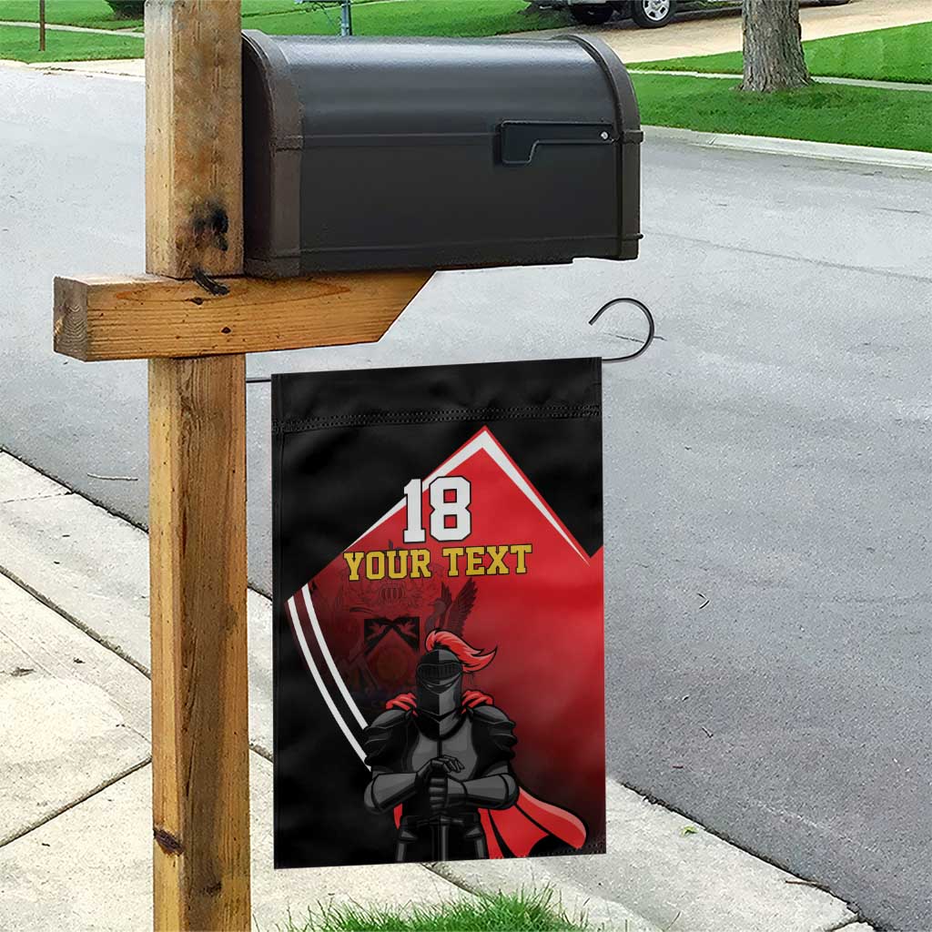 Custom Trinidad and Tobago Cricket Knight Riders Garden Flag Go Champion - Wonder Print Shop