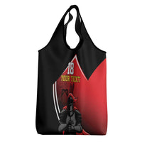 Custom Trinidad and Tobago Cricket Knight Riders Grocery Bag Go Champion - Wonder Print Shop