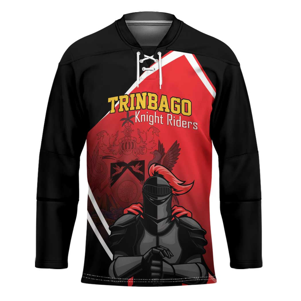 Custom Trinidad and Tobago Cricket Knight Riders Hockey Jersey Go Champion - Wonder Print Shop
