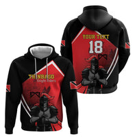 Custom Trinidad and Tobago Cricket Knight Riders Hoodie Go Champion - Wonder Print Shop
