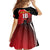 Custom Trinidad and Tobago Cricket Knight Riders Kid Short Sleeve Dress Go Champion - Wonder Print Shop