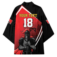 Custom Trinidad and Tobago Cricket Knight Riders Kimono Go Champion - Wonder Print Shop