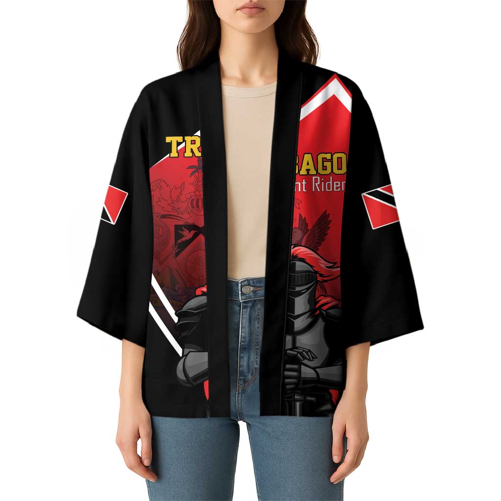 Custom Trinidad and Tobago Cricket Knight Riders Kimono Go Champion - Wonder Print Shop