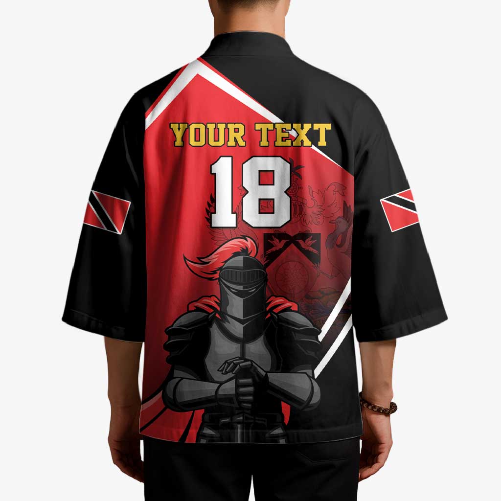 Custom Trinidad and Tobago Cricket Knight Riders Kimono Go Champion - Wonder Print Shop