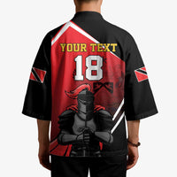 Custom Trinidad and Tobago Cricket Knight Riders Kimono Go Champion - Wonder Print Shop