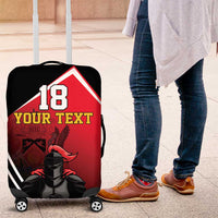 Custom Trinidad and Tobago Cricket Knight Riders Luggage Cover Go Champion - Wonder Print Shop