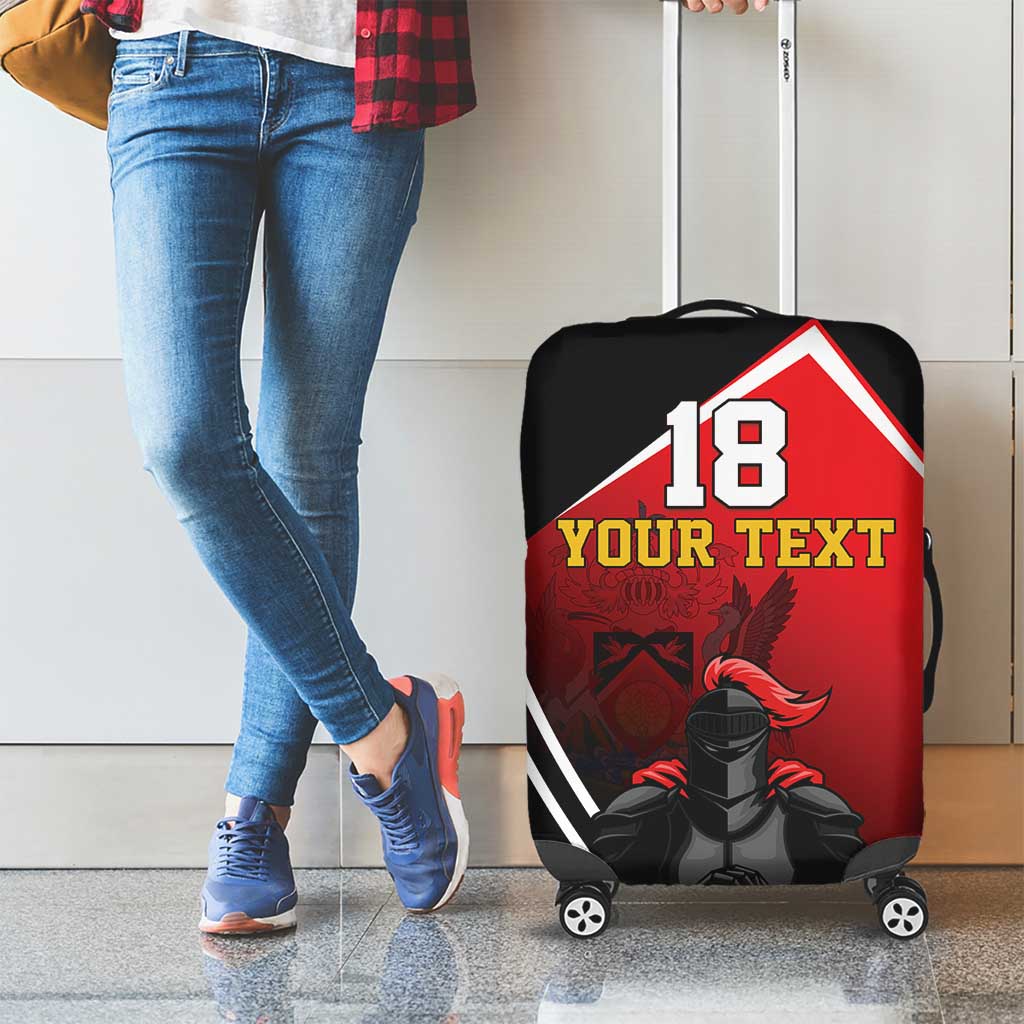 Custom Trinidad and Tobago Cricket Knight Riders Luggage Cover Go Champion - Wonder Print Shop