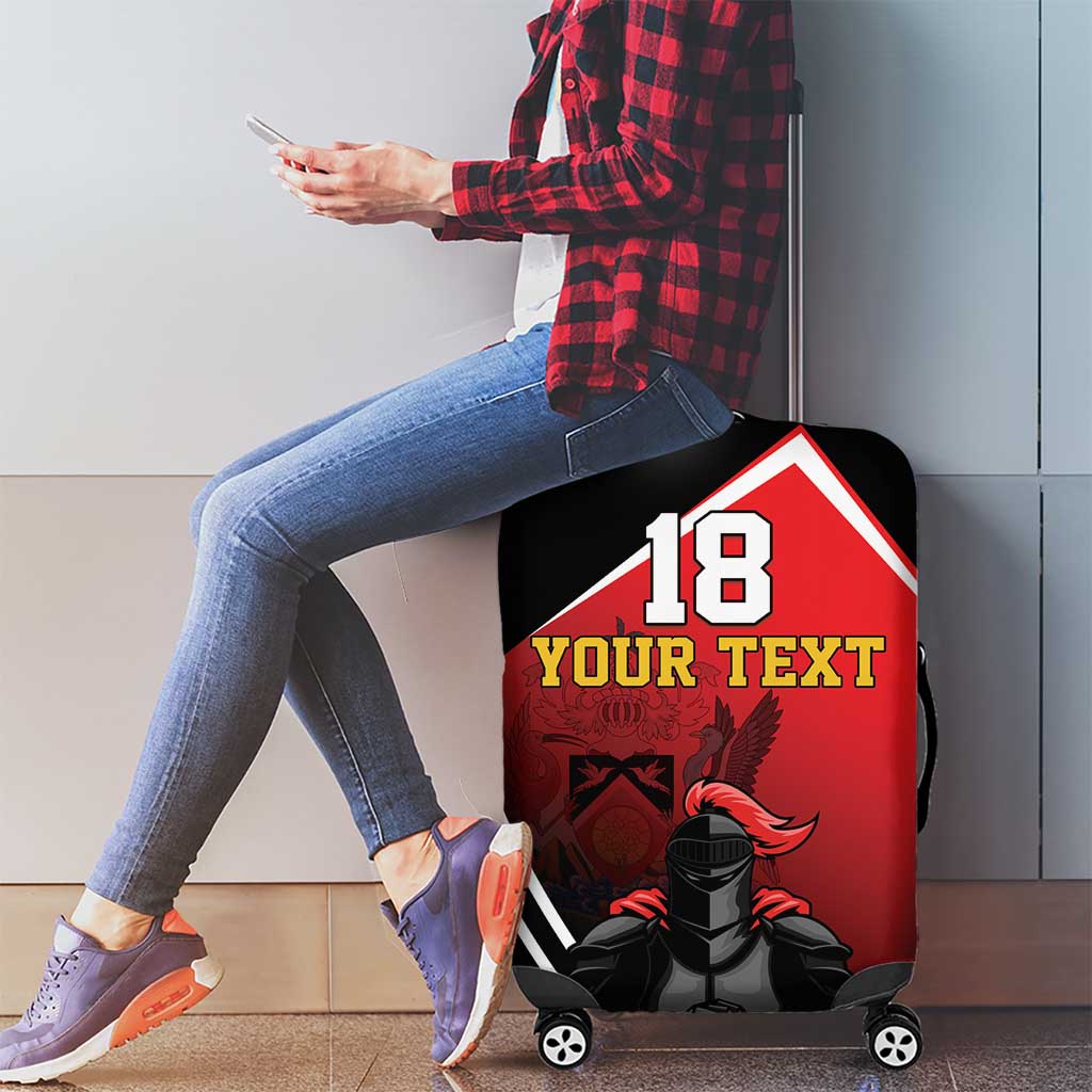 Custom Trinidad and Tobago Cricket Knight Riders Luggage Cover Go Champion - Wonder Print Shop