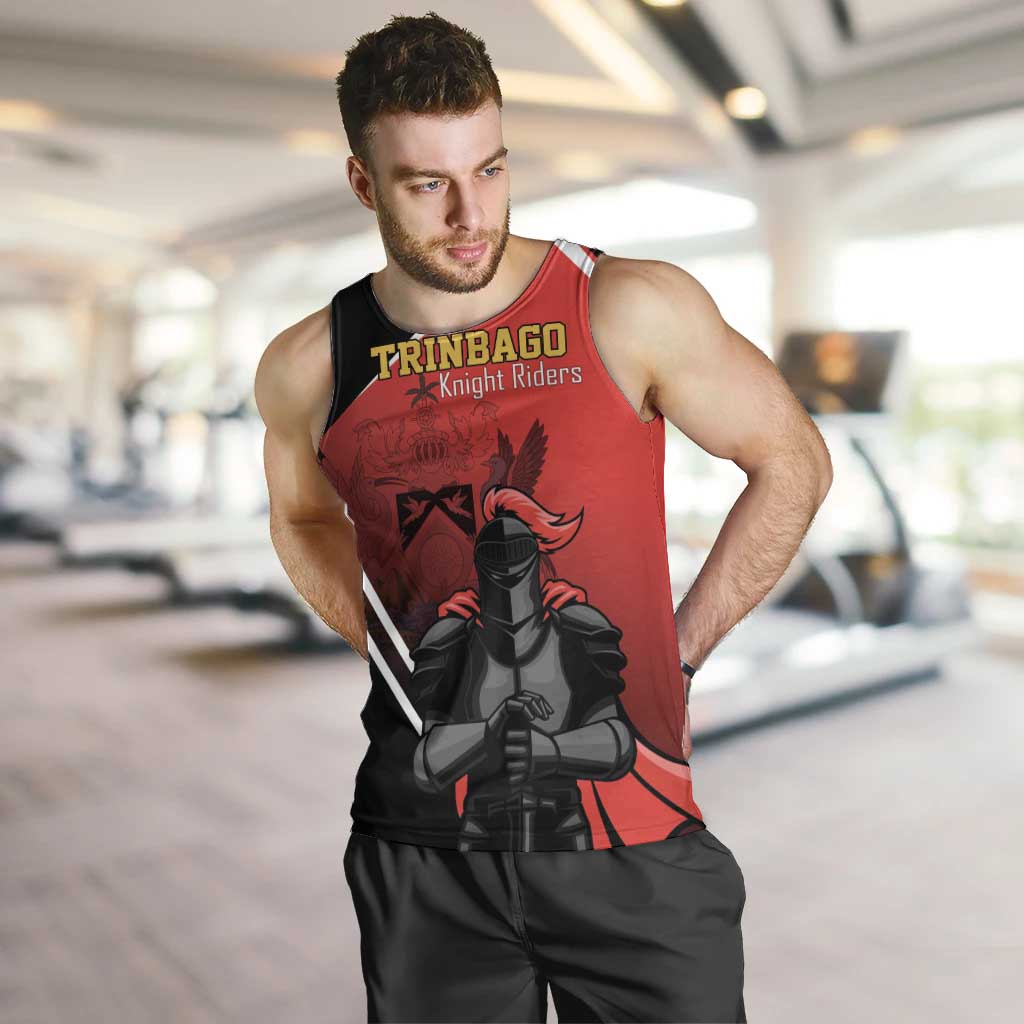 Custom Trinidad and Tobago Cricket Knight Riders Men Tank Top Go Champion - Wonder Print Shop
