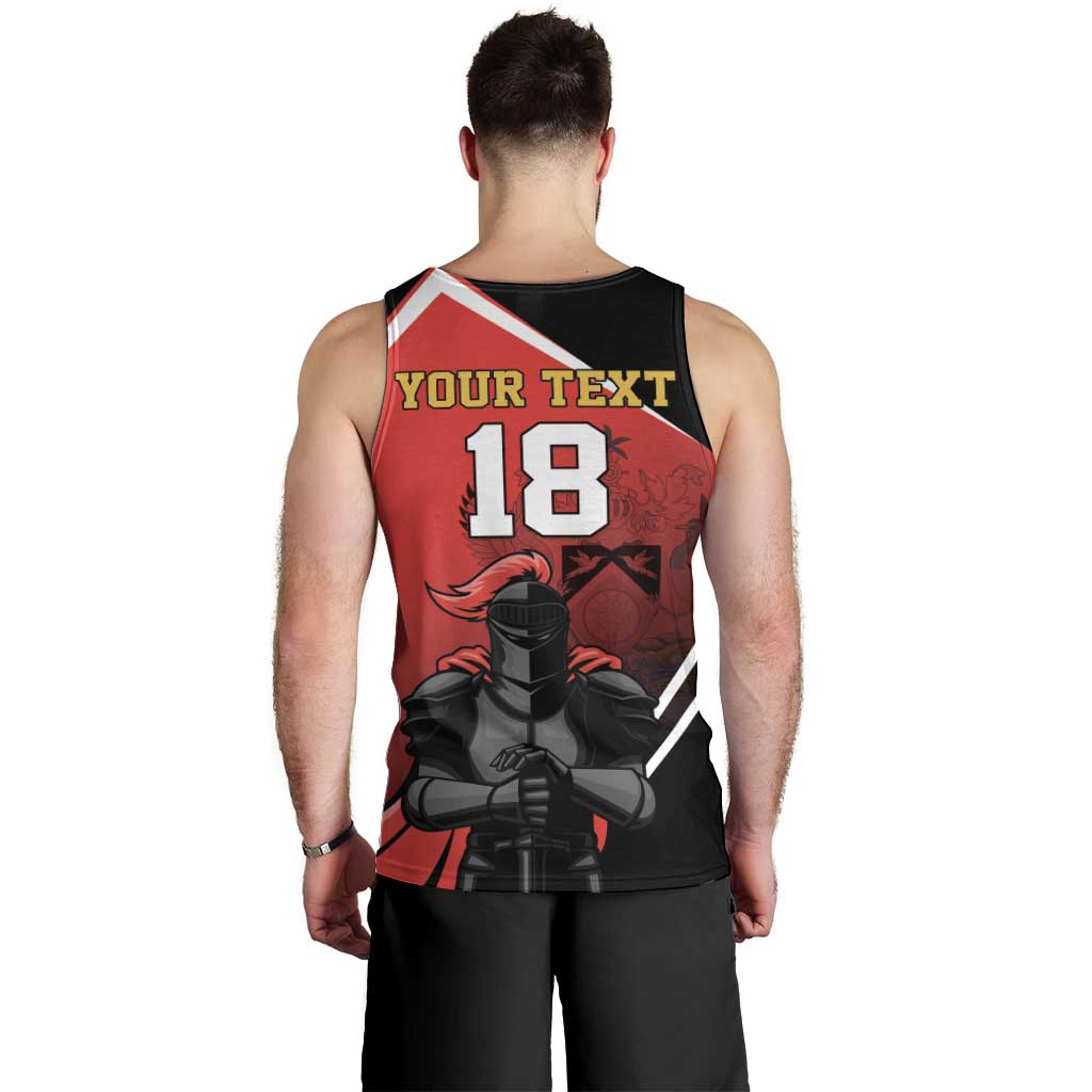 Custom Trinidad and Tobago Cricket Knight Riders Men Tank Top Go Champion - Wonder Print Shop