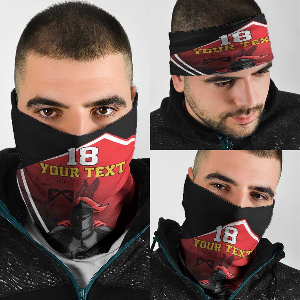 Custom Trinidad and Tobago Cricket Knight Riders Neck Gaiter Go Champion - Wonder Print Shop