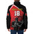 Custom Trinidad and Tobago Cricket Knight Riders Padded Jacket Go Champion - Wonder Print Shop