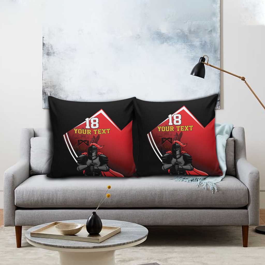 Custom Trinidad and Tobago Cricket Knight Riders Pillow Cover Go Champion - Wonder Print Shop