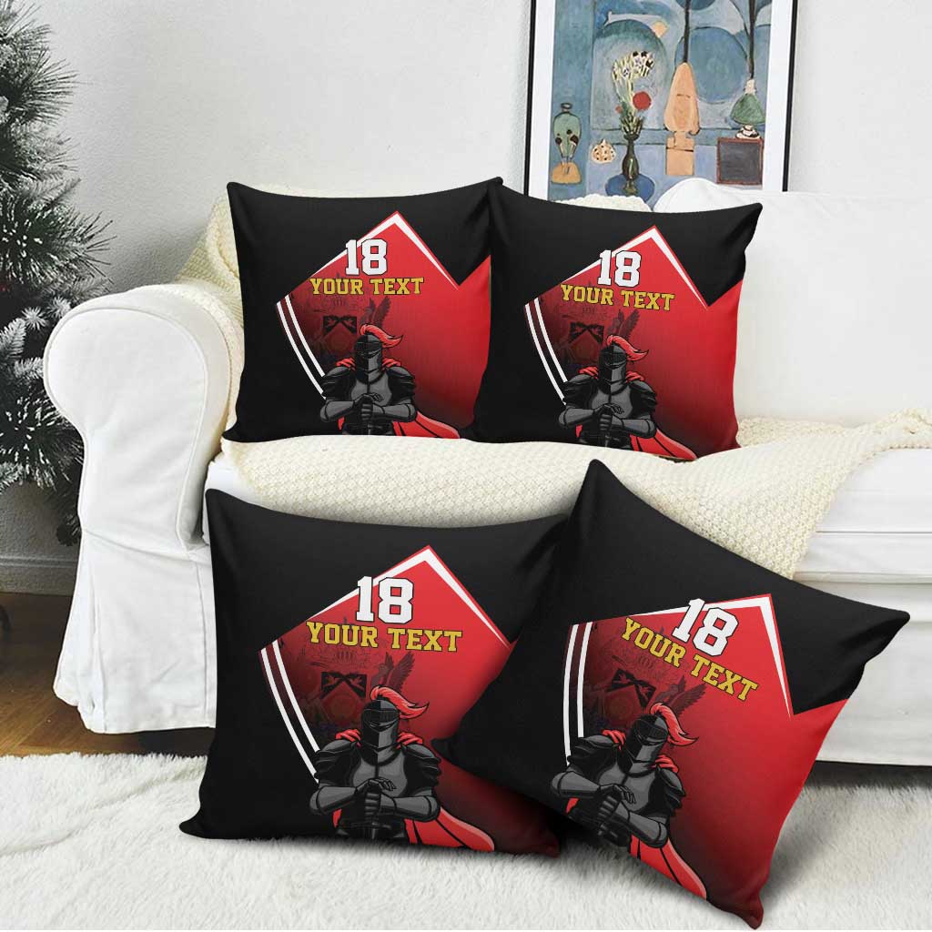 Custom Trinidad and Tobago Cricket Knight Riders Pillow Cover Go Champion - Wonder Print Shop