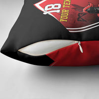 Custom Trinidad and Tobago Cricket Knight Riders Pillow Cover Go Champion - Wonder Print Shop