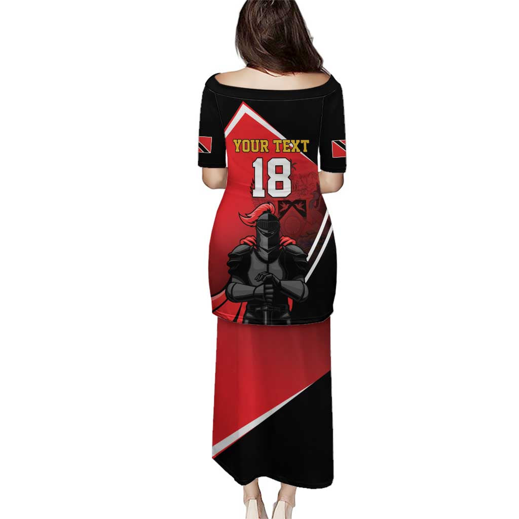 Custom Trinidad and Tobago Cricket Knight Riders Puletasi Go Champion - Wonder Print Shop