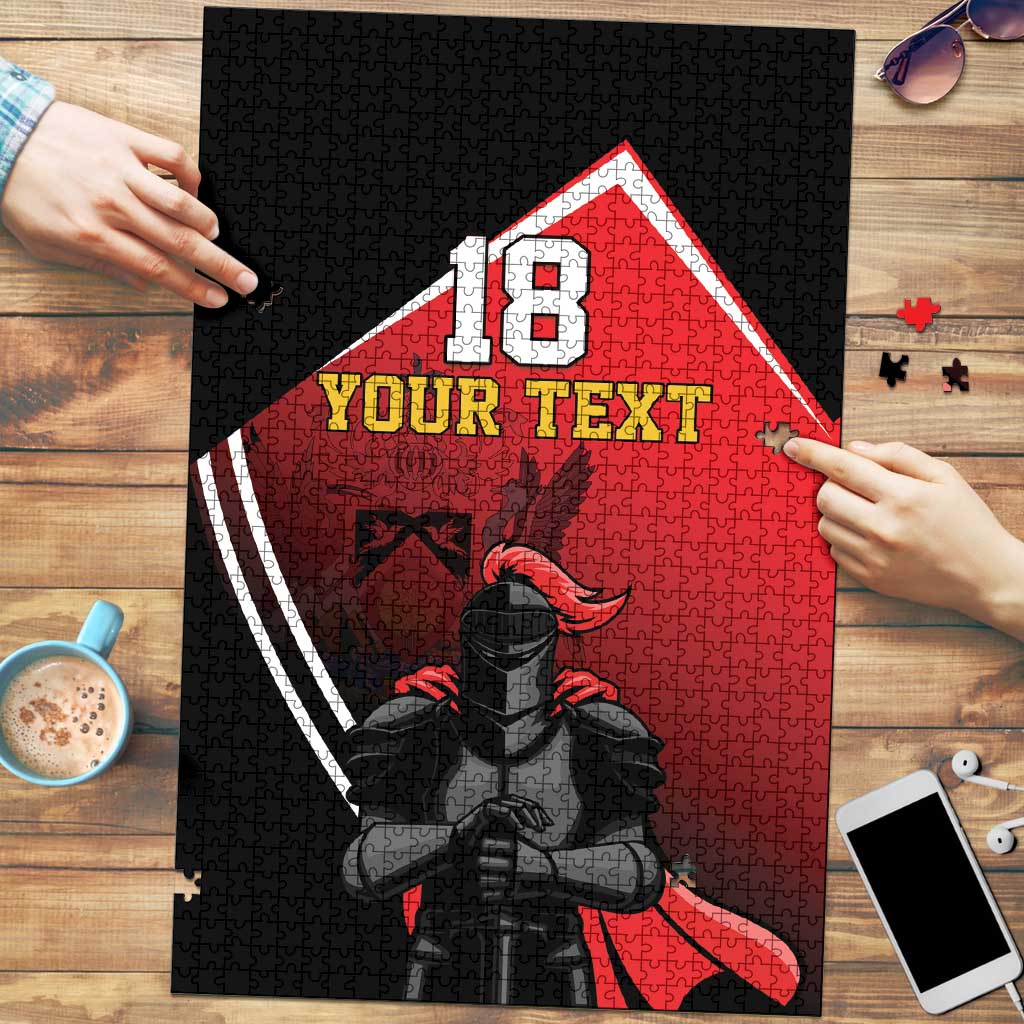 Custom Trinidad and Tobago Cricket Knight Riders Puzzle Go Champion - Wonder Print Shop