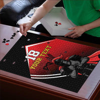 Custom Trinidad and Tobago Cricket Knight Riders Puzzle Go Champion - Wonder Print Shop