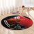 Custom Trinidad and Tobago Cricket Knight Riders Round Carpet Go Champion - Wonder Print Shop