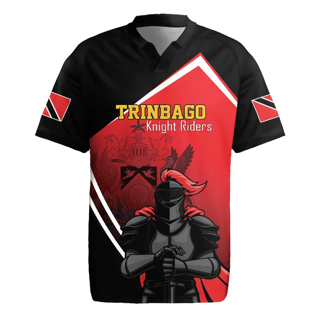 Custom Trinidad and Tobago Cricket Knight Riders Rugby Jersey Go Champion - Wonder Print Shop