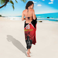 Custom Trinidad and Tobago Cricket Knight Riders Sarong Go Champion - Wonder Print Shop