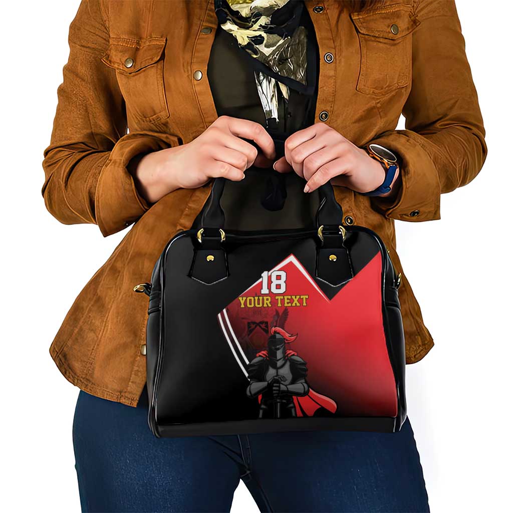 Custom Trinidad and Tobago Cricket Knight Riders Shoulder Handbag Go Champion - Wonder Print Shop