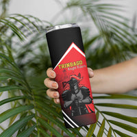 Custom Trinidad and Tobago Cricket Knight Riders Skinny Tumbler Go Champion - Wonder Print Shop