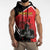 Custom Trinidad and Tobago Cricket Knight Riders Sleeveless Hoodie Go Champion - Wonder Print Shop