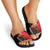 Custom Trinidad and Tobago Cricket Knight Riders Slide Sandals Go Champion - Wonder Print Shop